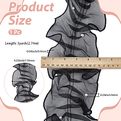 3Yards Pleated Organza Ribbon&nbsp;OCOR-GF0006-03A