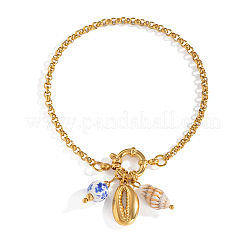 Ocean Style 304 Stainless Steel Charm Bracelets&nbsp;MV5180