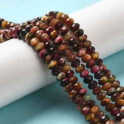 Natural Rainbow Tiger Eye Beads Strands&nbsp;G-NH0002-D03-02