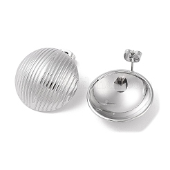 Non-Tarnish 304 Stainless Steel Stud Earrings for Women&nbsp;EJEW-S227-29P