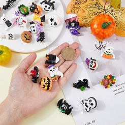 Halloween Theme Iron Push Pins&nbsp;AJEW-FH0003-63