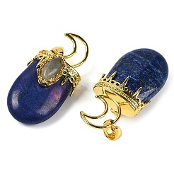 Dyed Natural Lapis Lazuli Pendants&nbsp;G-L524-17G-11