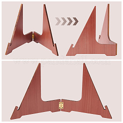 Wood Display Easels for Champion Belt&nbsp;ODIS-WH0079-110