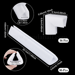 32Pcs 2 Styles EPE Foam Corner Guard&nbsp;AJEW-NB0006-97