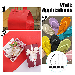 Plastic Hang Tag Fasteners&nbsp;FIND-WH0160-72B