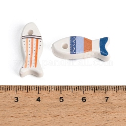 Printed Handmade Porcelain Pendants&nbsp;PR-CBAB520-02
