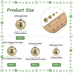 1000Pcs 4 Styles ABS Plastic Beads&nbsp;KY-SP0001-45G