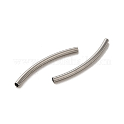 Non-Tarnish 304 Stainless Steel Tube Beads&nbsp;X-STAS-C091-02C-P