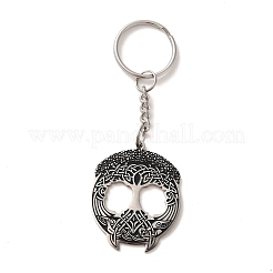 201 Stainless Steel Keychains&nbsp;KEYC-P019-01C-P