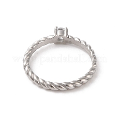 304 Stainless Steel Finger Ring&nbsp;RJEW-C071-08P