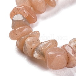 Natural Multi-Moonstone Chip Beads Strands&nbsp;G-M205-19A