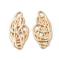 Brass Filigree Joiners Links&nbsp;X-KK-S350-146G