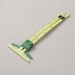 ABS Plastic Sewing Seam Guide Ruler&nbsp;AJEW-WH0886-96