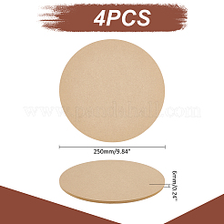 Medium Density Fiberboard (MDF) Portable Clay Wedging Board with Built&nbsp;AJEW-WH0516-09A