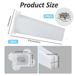 Cone Shape Plastic Bat Excluder&nbsp;AJEW-WH0534-70