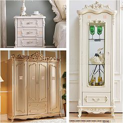 Natural Solid Wood Carved Onlay Applique Craft&nbsp;WOOD-FH0001-35