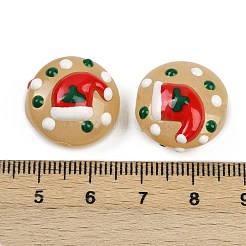 Christmas Handmade Lampwork Enamel Beads&nbsp;X1-LAMP-C020-03A