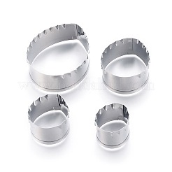 Tarnish Resistant 304 Stainless Steel Cookie Cutters&nbsp;DIY-E012-30
