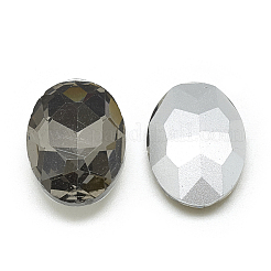 Pointed Back Glass Rhinestone Cabochons&nbsp;RGLA-T080-18x25mm-03