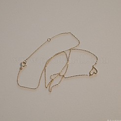 Heart 925 Sterling Silver Link Chain Necklaces for Women&nbsp;FS-WGA5BCE-01
