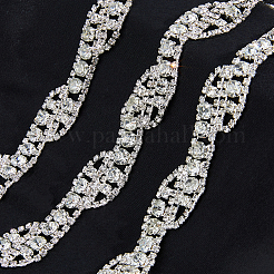 1Yard Wavy Glass Rhinestone Chains Garland Strands for Wedding&nbsp;AJEW-HS0001-45