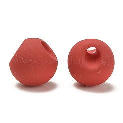 Rubberized Acrylic Beads&nbsp;OACR-G012-05