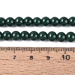 Opaque Solid Color Glass Beads Strands&nbsp;X-GLAA-T032-P6mm-24