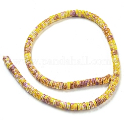 Baking Paint Synthetic Turquoise Beads Strands&nbsp;G-H060-02B-10