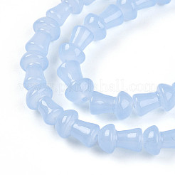 Baking Paint Glass Beads Strands&nbsp;DGLA-N007-01G