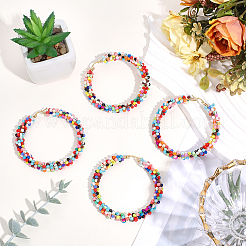 2 Pairs 304 Stainless Steel Hoop Earrings&nbsp;EJEW-ME0002-60
