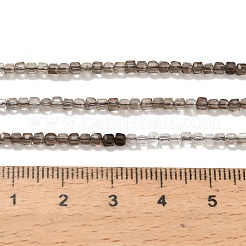Natural Smoky Quartz Beads Strands&nbsp;G-L634-D09-2.5x2.5mm