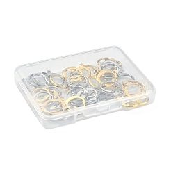 40Pcs 2 Colors 304 Stainless Steel Leverback Earring Findings&nbsp;STAS-FS0001-24