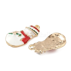 Christmas Alloy Enamel Pendants&nbsp;LS-ENAM-I073-03G