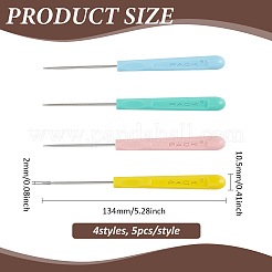 20Pcs 4 Colors Iron Bead Awls&nbsp;TOOL-BC0003-29