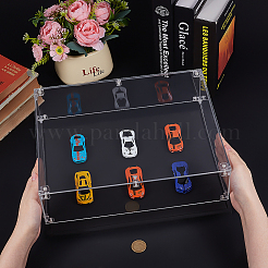 Rectangle Transparent Acrylic Toys Action Figures Display Boxes&nbsp;ODIS-WH0079-067