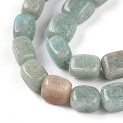 Natural Amazonite Beads Strands&nbsp;G-T141-32