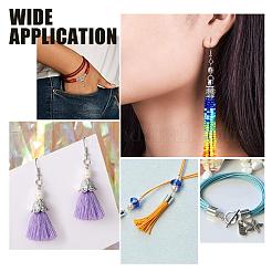 50Pcs 5 Style Tibetan Style Alloy Cord Ends&nbsp;TIBEP-PH0001-25