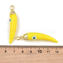 Handmade Evil Eye Lampwork Pendants&nbsp;LAMP-F031-01G-07