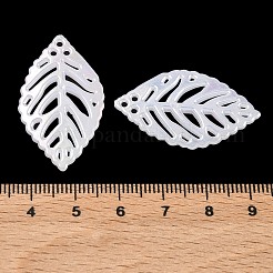 Acrylic Imitation Shell Pendants&nbsp;OACR-P039-08A