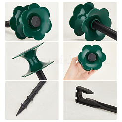 2Pcs Plastic Water Pipe Fixing Regulating Wheel&nbsp;FIND-GA0001-53