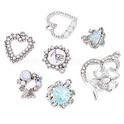 7Pcs 7 Styles Alloy Pendants&nbsp;FIND-TA0004-89