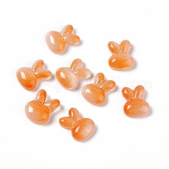 Electroplated Glass Cabochons&nbsp;EGLA-H102-03C