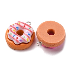 Opaque Resin Pendants&nbsp;CRES-D309-02P