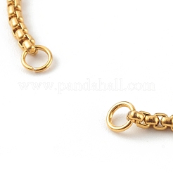 304 Stainless Steel Box Chain Bracelet Making&nbsp;AJEW-JB00992