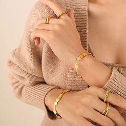 304 Stainless Steel Snake Chains Bracelets&nbsp;WGDD3E4-02