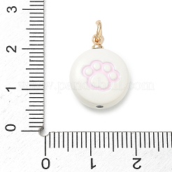 Alloy Enamel Pendants&nbsp;AL-CBA68FA-04G