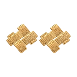 304 Stainless Steel Stud Earrings for Women&nbsp;LS-EJEW-K306-26G
