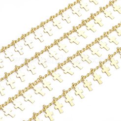 Handmade Brass Curb Chains&nbsp;CHC-E020-09G