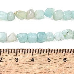 Natural Flower Amazonite Beads Strands&nbsp;GG-CBA9392-14
