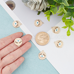 Brass Enamel Pendants&nbsp;KK-HY0001-40